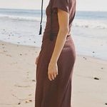 Free People NEW Promenade Midi Dress Plum Small Photo 1