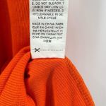 SheIn Dress Size Large Ribbed Orange Tie Waist Bodycon Fitted Beach Pool Party Photo 8