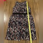 Milly of New York Olivia Silk Linen Peplum mini retro Dress Sleeveless Sheath 12 Black Photo 3