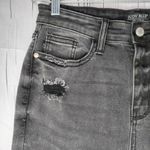 Just Black Judy Blue Distressed Skinny Fit Capri Jeans Photo 6