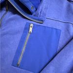 FREE PEOPLE Movement Venture Pullover Heavy Sweatshirt; blue; size Large Blue Photo 9