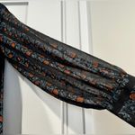 ASOS  Y.A.S chiffon smock dress with drop hem mixed floral and stripes size S Photo 10