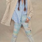 Free People  Maggie Scenic Jeans High Rise Straight Leg Photo 1