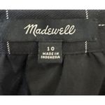 Madewell Sexy Girl Mini Skirt Sz 10 Check Windowpane Black White BOHO Y2K Style Photo 4