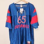 PINK - Victoria's Secret NWT VS Pink Kansas Jayhawks Jersey size Medium Photo 0