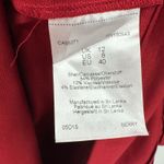 Long Tall Sally Size 8 Long Sleeve Dress Midi Maxi Red Berry Fitted Photo 3