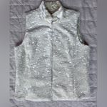 Ralph Lauren Lauren  Ivory Reversible Faux Fur/Quilted Vest - XL Photo 1