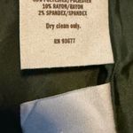 Decree  Forest Green Double-Breasted Pea Coat Photo 5