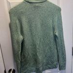 J.Crew green wool turtleneck sweater Photo 6