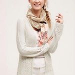 Anthropologie Knitted & Knotted Bella Pointelle Cardigan Size Small Photo 0