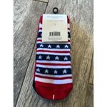 JoAnn Fabrics NWT Patriotic Ankle Socks 2 pack Low cut USA America Size 4 Photo 2