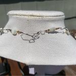 None Mother of Pearl Seashell Wire Necklace Photo 2