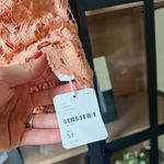 Free People NWT lace bralette rose peach nude Adella tank top bandeau bra Photo 2