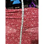 Unbranded Red/Pink/White Floral Short Flutter Sleeve Duster Size L Long Tie Pink Size L Photo 7