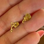 Nordstrom Gold Key Earrings Photo 7