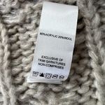 Bryn Walker Silver Jean Wool Blend Cardigan Vest Chunky Knit Womens Medium Heather Gray Photo 6