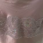 XOXO Vintage Y2K X.O.X.O. silk Camisole top in silver size medium Photo 5