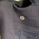 Lululemon  Scoop Me Up Navy Blue Tank Top Built in Bra Medium Athletic Lounge Gym Photo 3