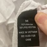 A Byer FINAL MARKDOWN  ruffle front blouse medium Photo 2