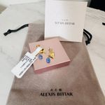 Alexis Bittar Alexas Bittar Asterales Thorn 14K Goldplated & Sapphire Drop Earrings, NWT Photo 2