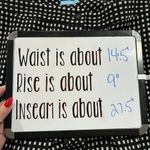 J. McLaughlin  Size 2 Dress Pants Black Cosmo Gingham Flat Front Straight Leg Photo 10