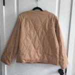 Rhythm Light Brown Quilted Utility Jacket Tan Size L Photo 2