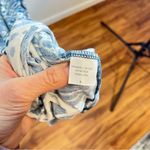 Anthropologie  Pixley Brand Blue and White Leaf Pattern Rayon Maxi Dress Small Photo 6