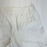 Merona White Flat Front Shorts Sz 4 Fit 1 Photo 3