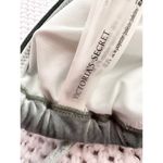 Victoria's Secret Victoria’s Secret Sage Green Velvet String Bikini Top High Cut Bottoms L/XL Photo 6