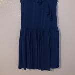 Weissman navy blue lace sleeveless dance ballet leotard dress Size M Photo 2