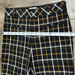 Anthropologie The Essential Slim Kick Flare Plaid Crop Pants Size 2 Photo 7