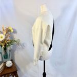 Alice + Olivia ♨️ Black / Off White Colorblock Asymmetric Hem Sweater – Size XS💛 Photo 5