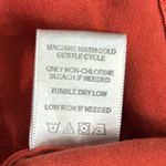 John Mark  Orange Long Sleeve Dress 100% Tencel Size Small Photo 7