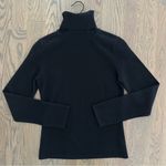 TSE Classic 100% Cashmere Classic Knit Turtleneck Sweater in Black Size Small Photo 3