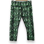 Constantly Varied Gear CVG Venom Snakeskin Green Capri Crossfit Leggings Sz L Size L Photo 1