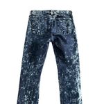 Rag and Bone  Dark Wash Tie dye Stretch Skinny Jeans Size 28 Photo 9