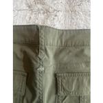 prAna  Women's Cargo Pants Olive Green Slim Fit Utility Outdoor‎ Hiking Size 6 Photo 11