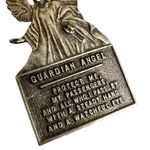 Camco Vintage guardian angel Keychain Silver Photo 2