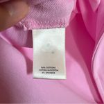 Ann Taylor  Light Pink Three Quarter Sleeve Tie Waist Sweatshirt Size Small Photo 9