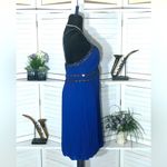 Sue Wong Nocturne Beaded Cocktail Dress Royal Blue Size 10 Photo 1
