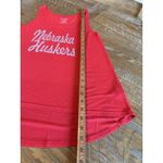Blue 84  Nebraska Huskers‎ Red Tank Top Women's Medium Glitter Graphic Tee GBR Photo 5