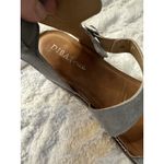 Diba True Size 8 Fair Enough Leather Sandal Grey Silver Strap Comfort Resort Gray Photo 7