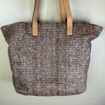 Vera Bradley NWOT Front Pocket Straw Tote Bag Pink Strawberry Cherry ZWH CLEAN Photo 6