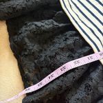 SEA NEW YORK Striped Lace Eyelet Trim Dress Size Small Black Photo 7