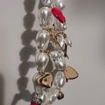 ZARA  Nautical Pearl Beach Ocean Charm Necklace Choker Photo 1