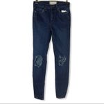 Free People busted knee skinny high rise jean 24 Photo 4