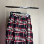 Vintage Red & Black Plaid Maxi Fringe Skirt|Emily M|Size:9/10|cottagecore|70s Size undefined Photo 3