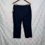 Liz Claiborne Studio‎ by  Nautical Classic Navy Pants Size 8 NWT Photo 4