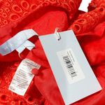 Hill House  Charlie Shift Mini Dress, Poppy Red Scallop Lace, Small Photo 9