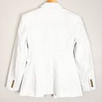J.Crew Alexandra Blazer in Stretch Linen Blend White Size XS 00 NWT Photo 7
